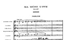 Miniatura de la partitura