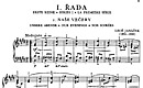 Miniatura de la partitura