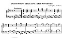 Miniatura de la partitura