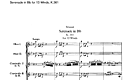 Miniatura di partitura