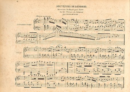 Miniatura de la partitura