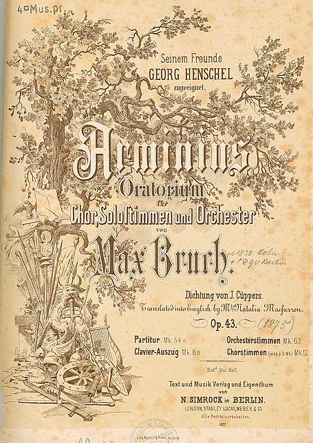 Miniatura de partitura