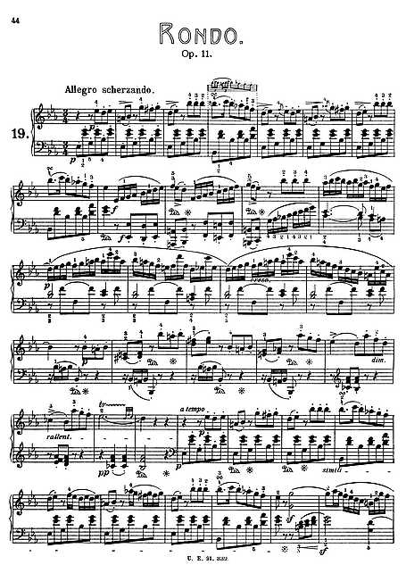 Miniatura di partitura