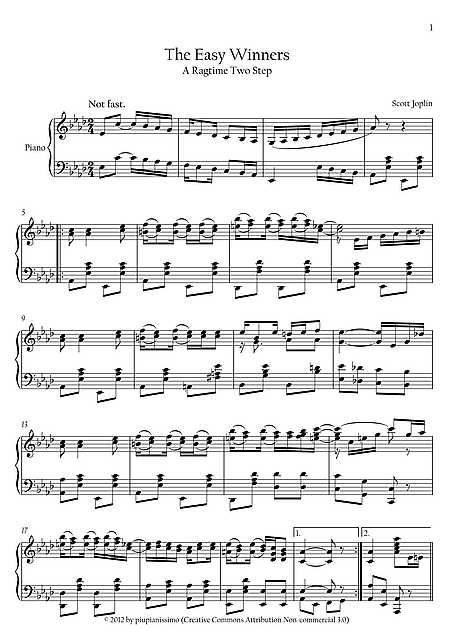 Miniatura de la partitura