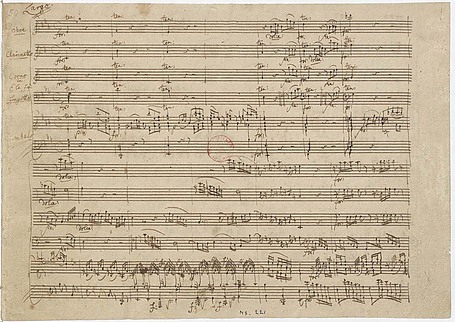 Miniatura di partitura
