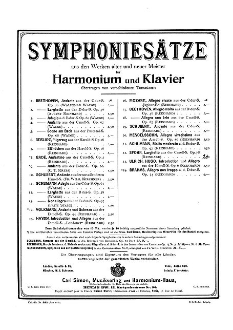 Miniatura de la partitura