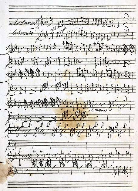 Miniatura de la partitura