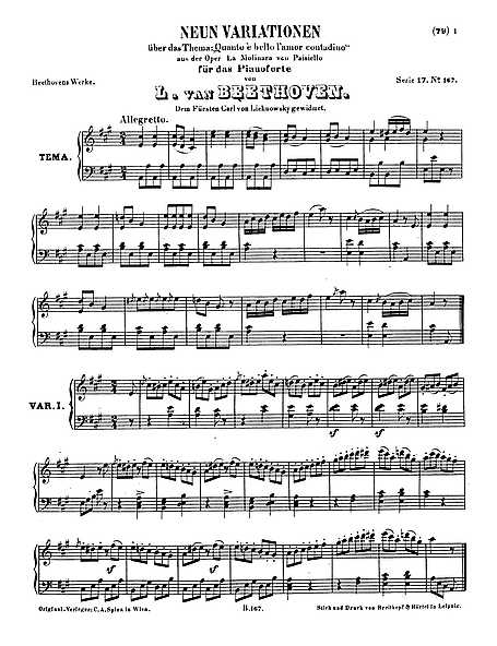 Miniatura de la partitura