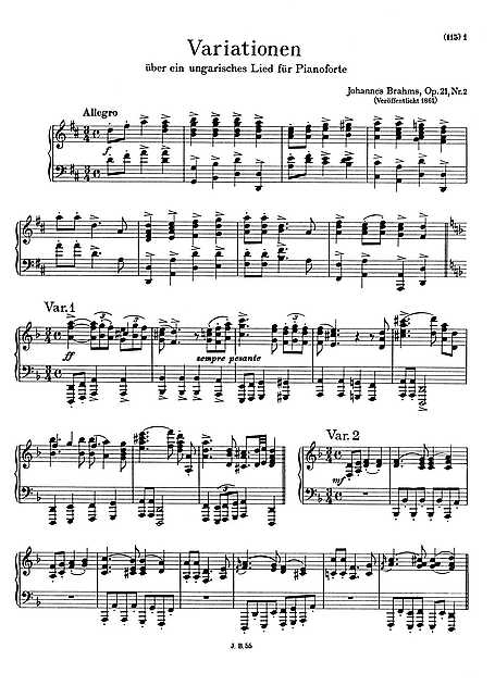 Miniatura de partitura
