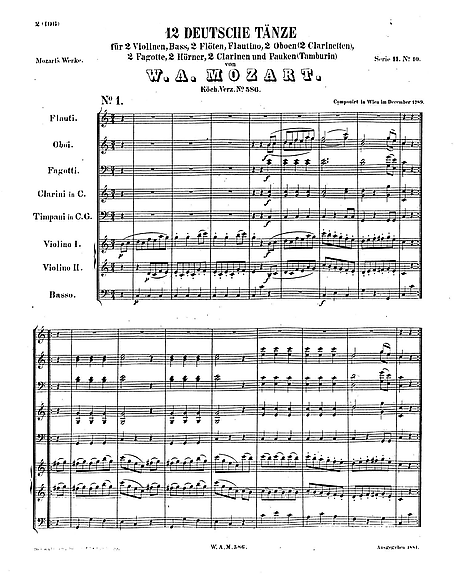 Miniatura de partitura