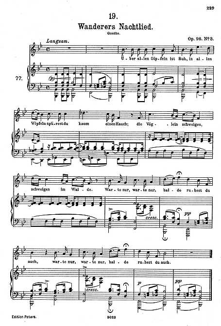 Miniatura de partitura