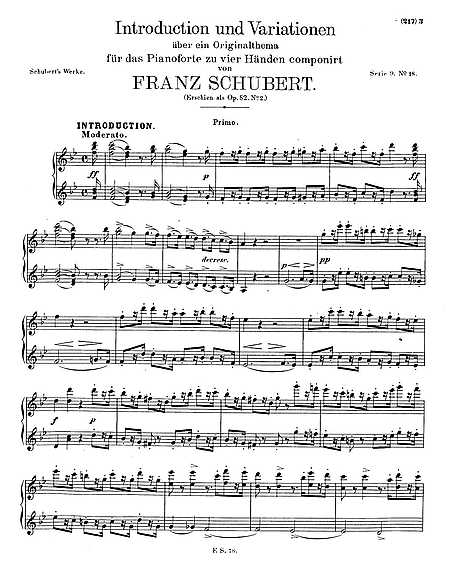 Miniatura di partitura