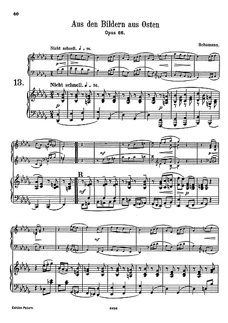 Miniatura de partitura
