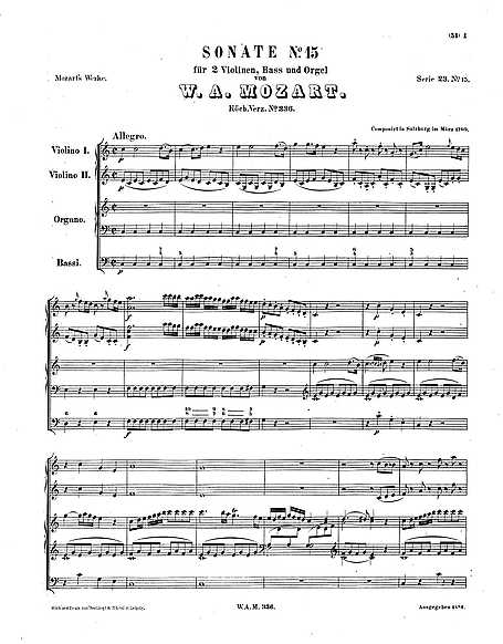 Miniatura de la partitura