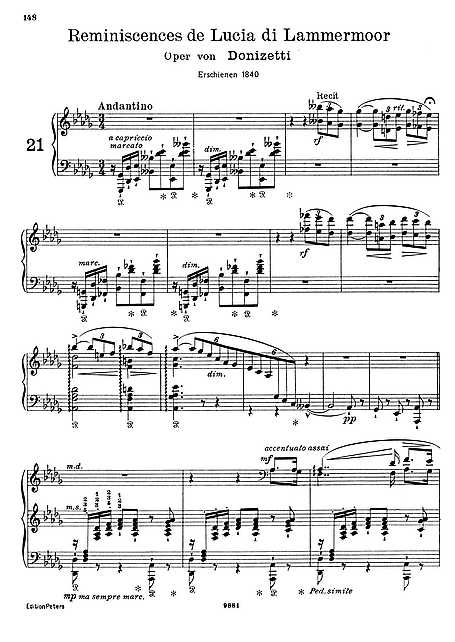 Miniatura de partitura