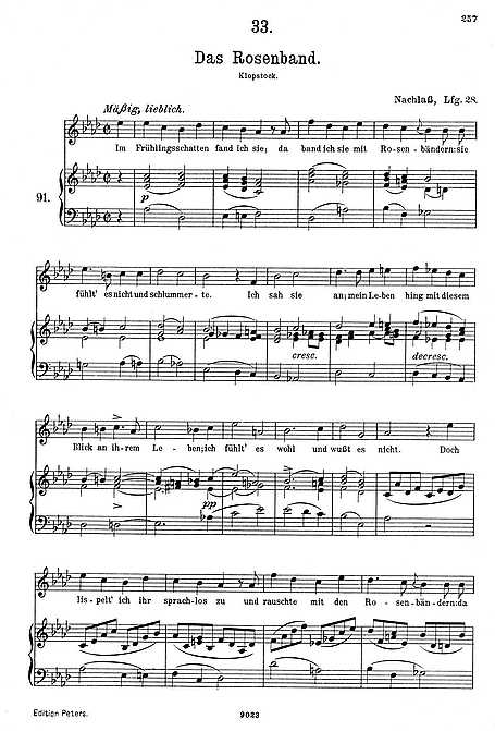 Miniatura de partitura