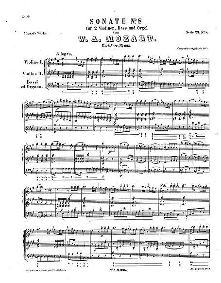 Miniatura di partitura