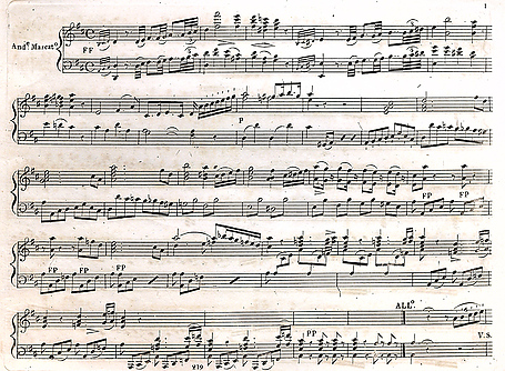 Miniatura di partitura