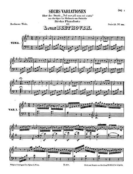 Miniatura di partitura