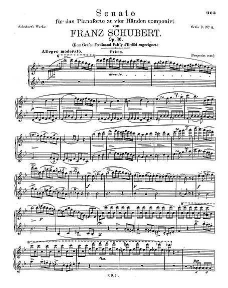 Miniatura di partitura