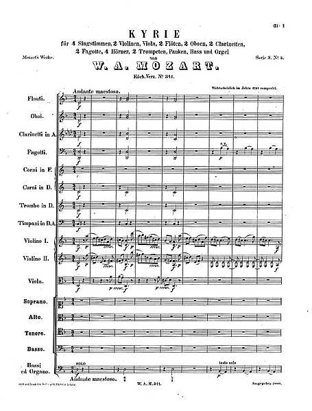 Miniatura di partitura