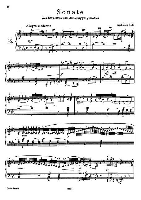 Miniatura de la partitura