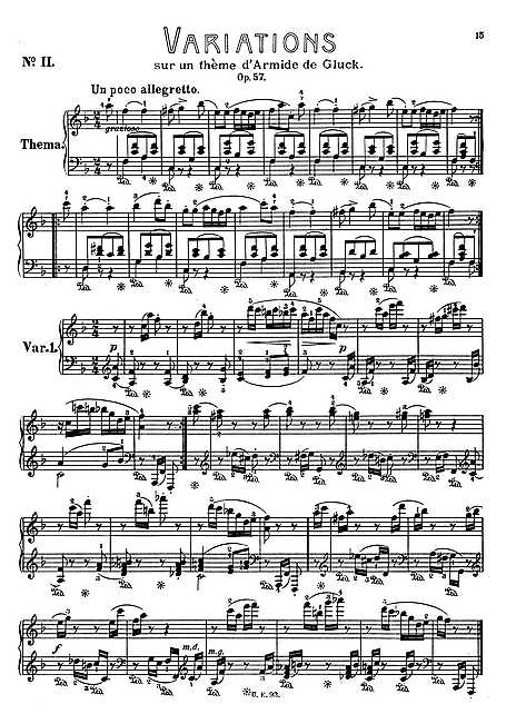 Miniatura de la partitura
