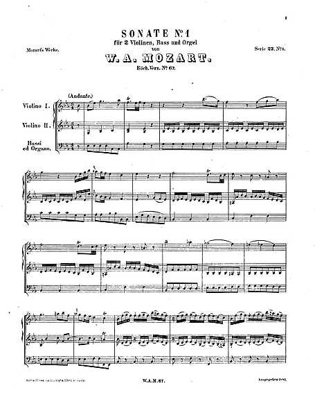 Miniatura de la partitura