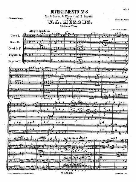 Miniatura de la partitura