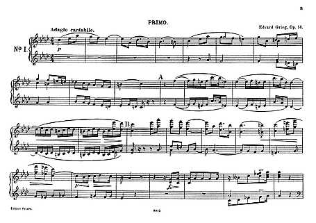 Miniatura di partitura