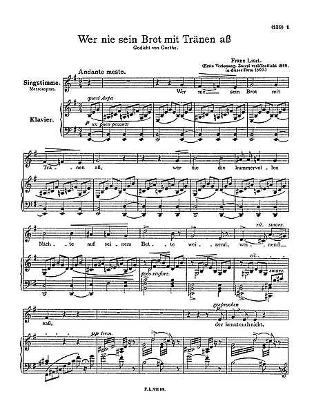 Miniatura de partitura
