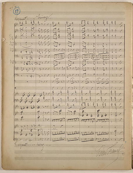 Miniatura de partitura
