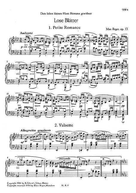 Miniatura de partitura