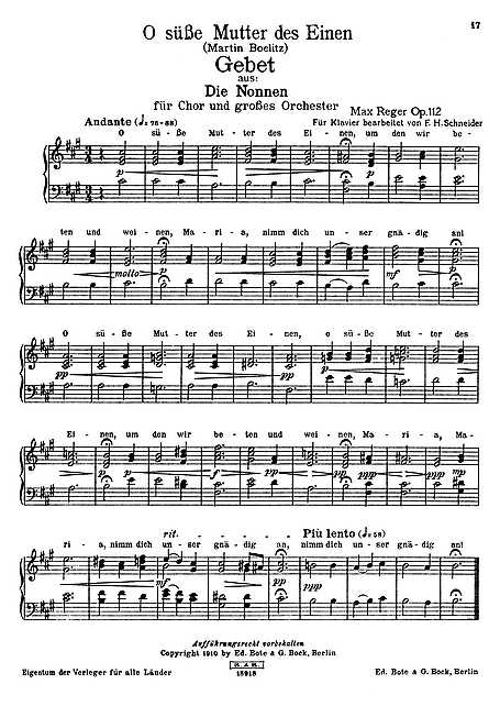 Miniatura de partitura