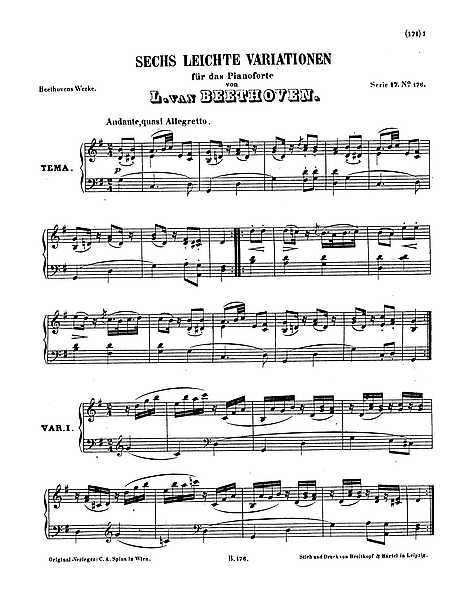 Miniatura de la partitura