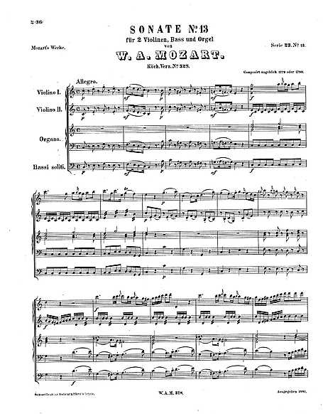 Miniatura di partitura