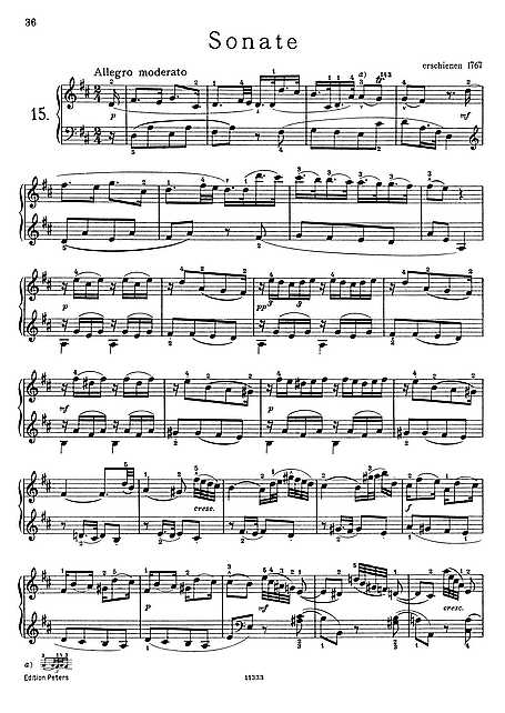 Miniatura de la partitura