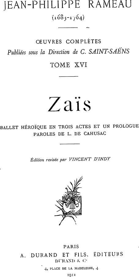 Miniatura de la partitura