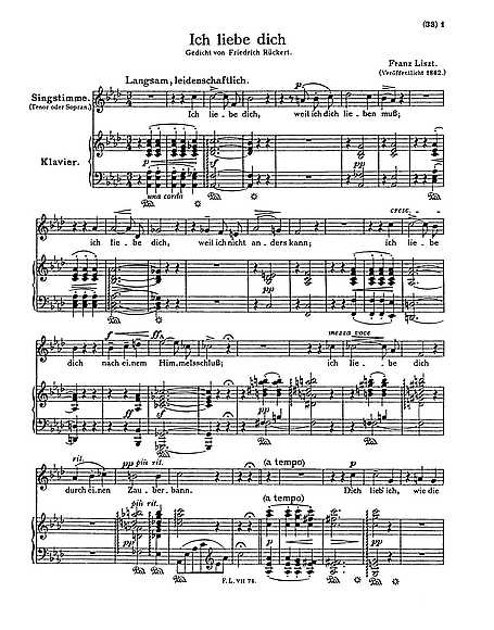 Miniatura de partitura