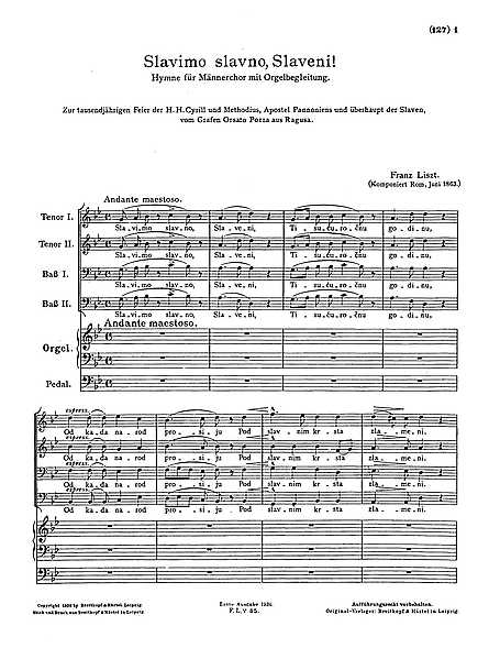 Miniatura de la partitura