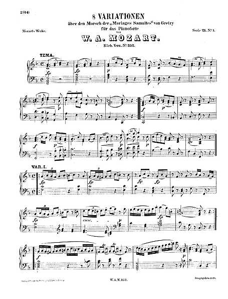 Miniatura de la partitura