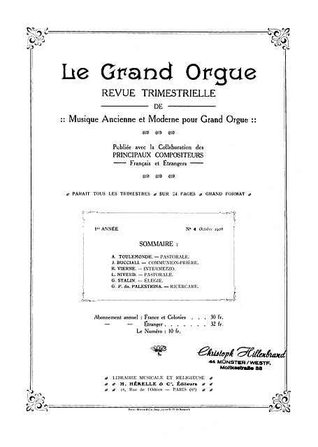 Miniatura de partitura