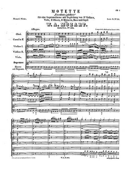 Miniatura de la partitura