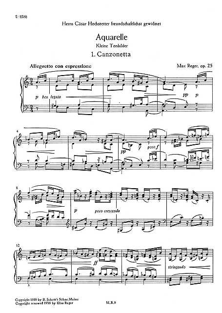 Miniatura de partitura