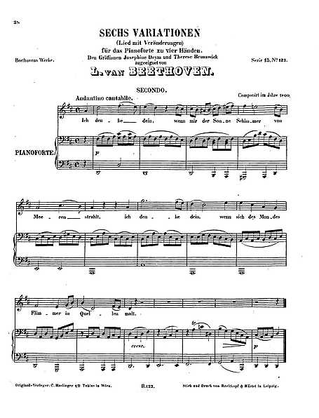 Miniatura de la partitura