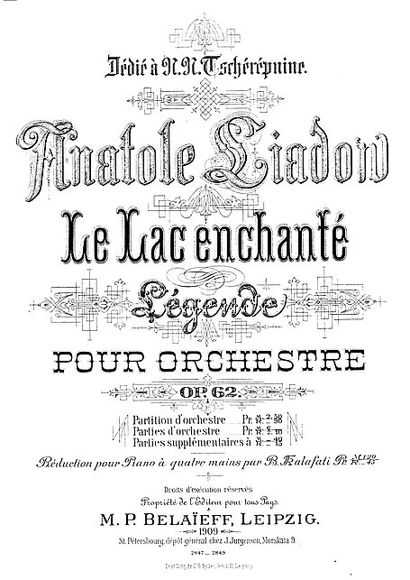 Miniatura de partitura