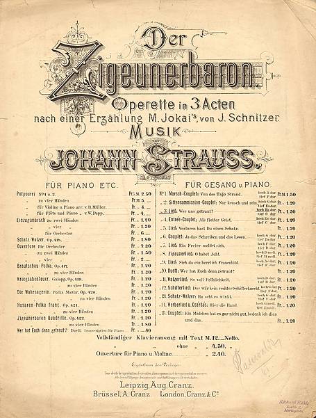 Miniatura de partitura