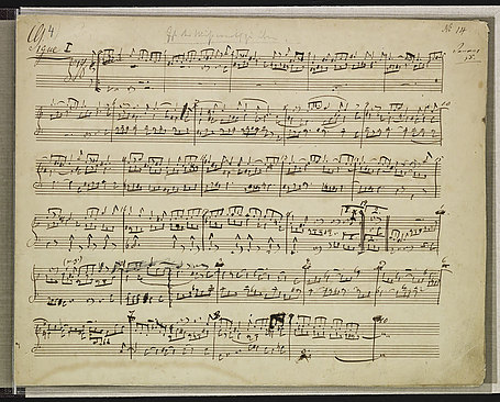 Miniatura de la partitura