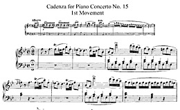 Miniatura de la partitura