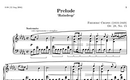 Miniatura de la partitura